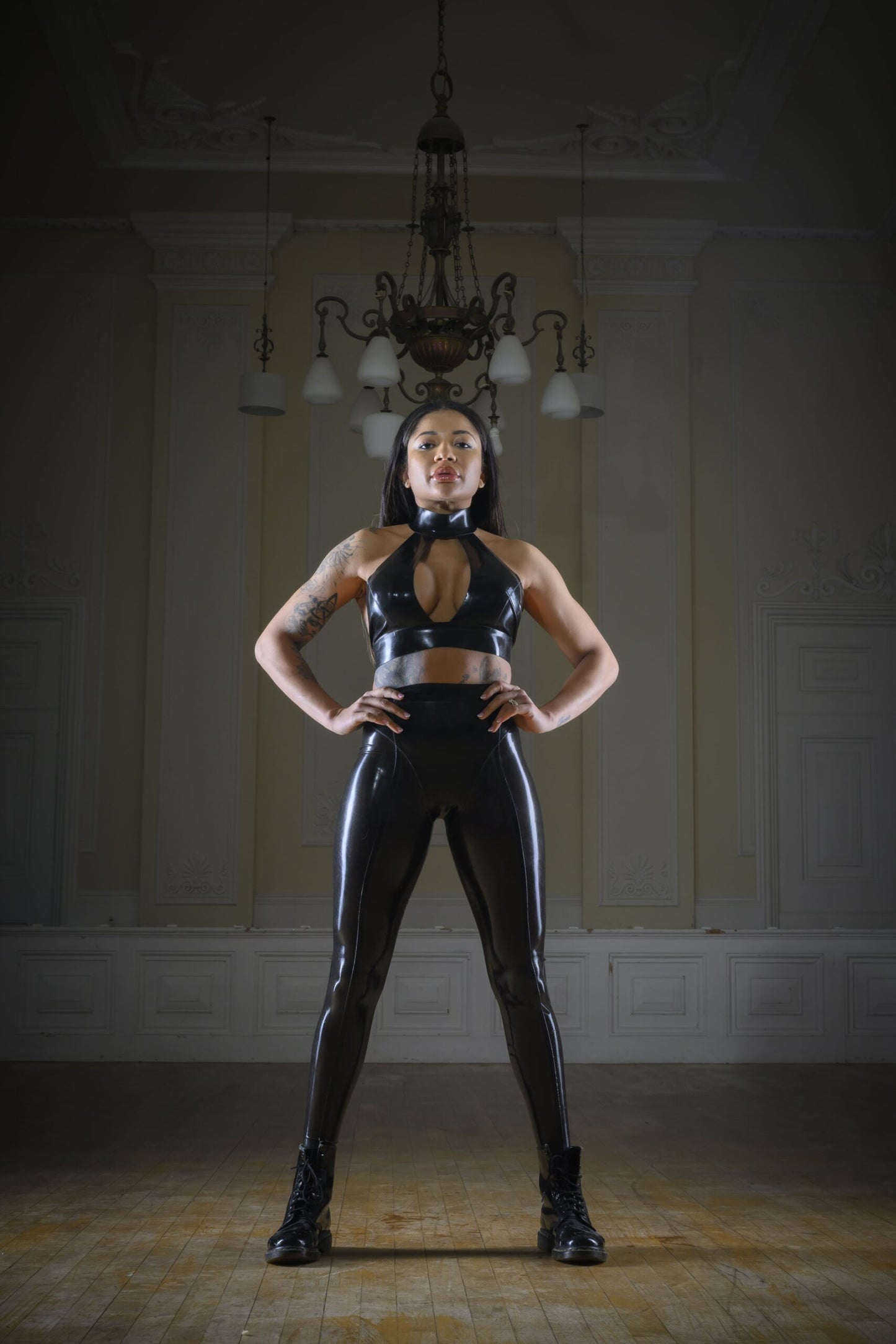 Cut Out Halter Bra image 4