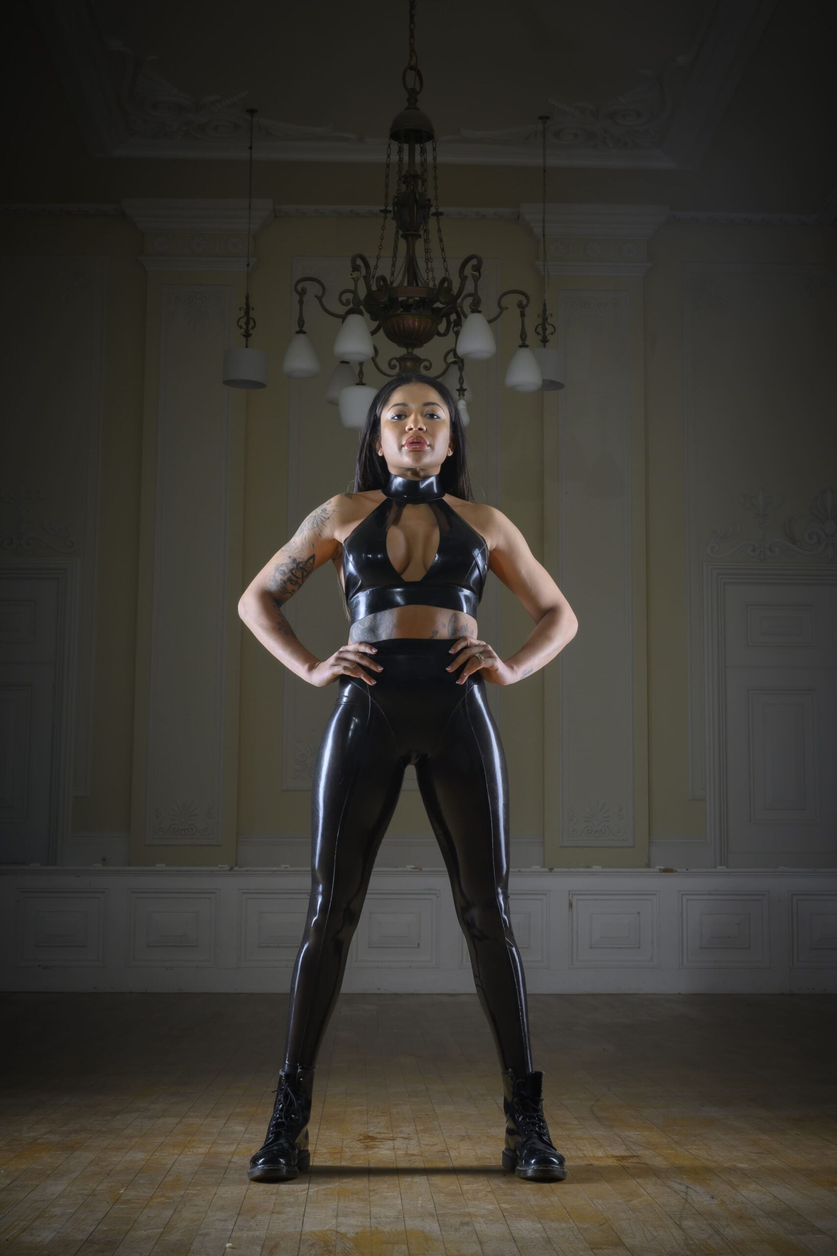 Cut Out Halter Bra image 4