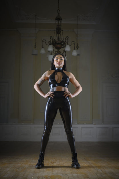 Cut Out Halter Bra image 4